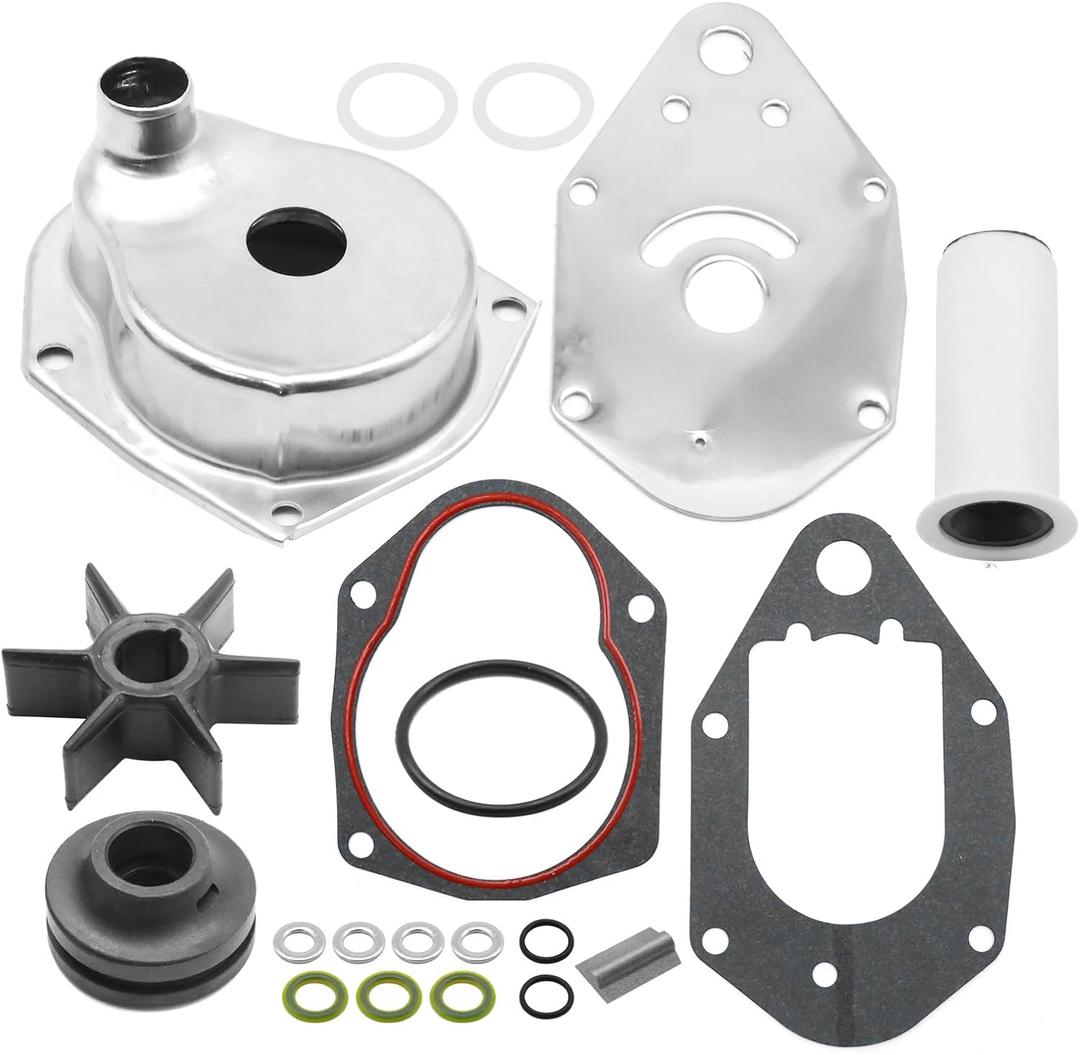 Hoypeyfiy 812966A12 Water Pump Impeller Kit with 47-19453T Impeller Replacement for Mercury Mariner Four-stroke 30-60 HP Boat Engine, Replaces 46-812966A4-812966A12