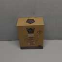 Home EC Original Stainless Steel Sea Salt and Pepper Grinder Set of 2 - Adjustable Ceramic Grinder - Diamond Pattern Glass - Salt and Pepper Shakers - Kitchen Spice Mill - Modern Kitchen Accessories