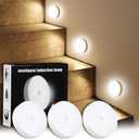 Night Light with Smart Sensor Dusk to Dawn Sensor LED Warm White Ambient Lighting Bedroom Bathroom Nursery Hallway Kitchen Stairs 3 Packs