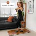 ODOXIA Tap Board for Tap Dancing | Portable Dance Floor for Any Surface | Cushioned Tap Dance Floor | Tap Dance Floor Mat | Dance Practice Floor Home & Studio | Practice Dance Floor