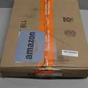 Corner Bread Box for Kitchen Counter Double Layer Bamboo Bread Storage Container Large Capacity Bread Storage Bin Farmhouse Breadbox Organizer (Antique Black)