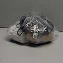 2- Light Semi Flush Mount Ceiling Light, Vintage Black Kitchen Ceiling Light Fixture with Green