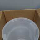 Carlisle FoodService Products Round Beverage Dispenser Drink Dispenser with Spigot for Catering, Plastic, 5 Gallons, White