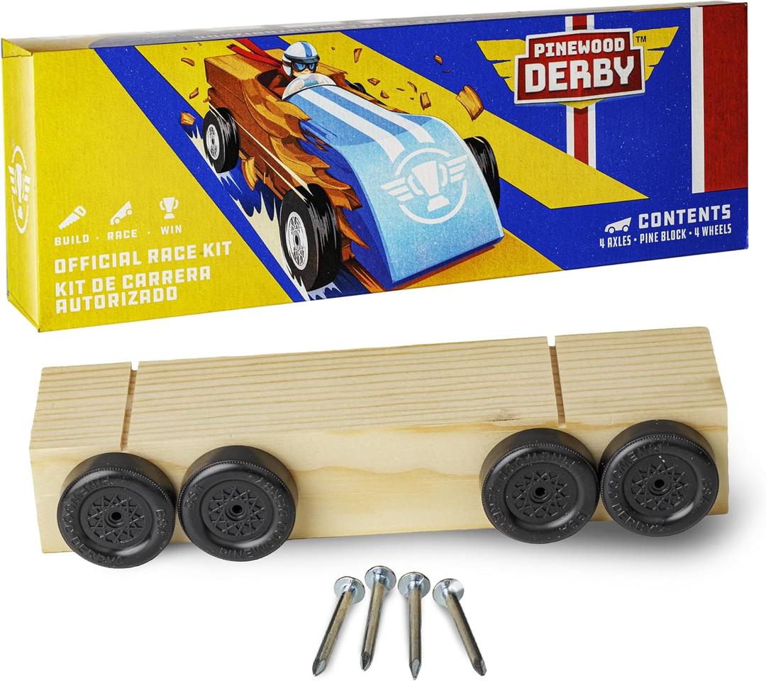 Official Pinewood Derby Car Kit