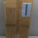 72Inch Large Brushed Nickel Ceiling Fans with Light and Remote Control,8 Wooden Blades,6-Speeed,3CCT,Quiet Reversible DC Motor,Indoor Outdoor Ceiling Fan for Patio/Living Room/Garden (Argent)