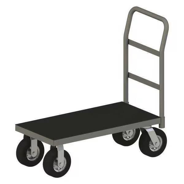 Platform Truck, 1200lb, 48in x 18in, 42in H, Black