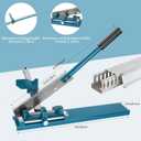 Cable Tray Cutting Tool PVC Cable Tray Cutter with Ruler, suitable for open-type plastic cable trays and covers, 45/90 PVC Cable Tray Cutter Manual Guide Rail Cutter