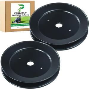 2 Pack 153535 Pulley Replaces 532173436 532129861 532177865 539112171 Craftsman 173436 129861 177865 21546127 for Husqvarna 54" 48" 46" YTH18542 YTH24V48 Z254 LT1000 LT2000 RZ5424 Tractors