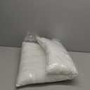 MINUPWELL Ultra Flat Pillows For Sleeping Thin, 7D High Support 2.5 Inch Height Ultra Thin Pillows,Slim Bed Pillows For Stomach Sleeper,Standard Size -18x26 In (White)