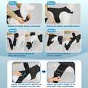 Dog Knee Brace for Torn ACL Hind Leg, Dual-Leg Hinged CCL Knee Support Harness for Dogs Helps with Torn CCL Arthritis Ligament Injury Hip Dysplasia, XXL