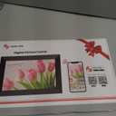 BIGASUO Digital Picture Frame, 10.1" Frameo Digital Frame WiFi with 32GB Memory, 1280x800 IPS Touch Screen, Send Photos/Videos from Your Phone Anywhere, Photo Gifts for Parents and Grandparents