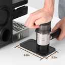 2 x Tamping Mat Compatible with Ninja Luxe Cafe Espresso Machine ES601&ES701, Non-Slip Silicone Coffee Tamper Pad for Portafilter Support, Food-Grade, Tamper Holder