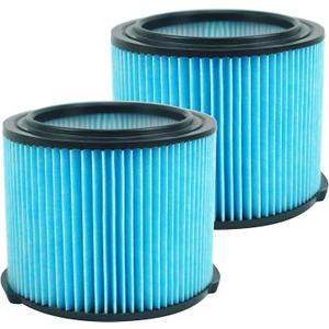 VF3500 Replacement 3-Layer Filter Compatible with riged VF3500 3-4.5 Gallon Vacuum Cleaner WD4050 WD4070 WD4522, 2 PACK