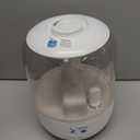 DREO Humidifiers for Bedroom, 3L Top Fill 30H & 26dB Quiet Runtime for Large Room, Cool Mist Ultrasonic Humidifier with Humidity Sensor, Night Light for Home, Baby, Nursery, Plants, New Edition (Pearl White)