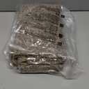 Collive Runners for Hallway, 2x5 Non Slip Kitchen Runner Rug Boho Laundry Room Rug Washable, Black/Natural Farmhouse Entryway Rug Hand-Woven Cotton Carpet for Bedroom Bathroom