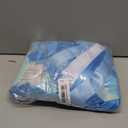 leegleri 6FT Tulle Ruffle Curly Willow Table Skirt for Rectangle or Round Tables, Under The Sea Ocean Blue Baby Shark Themed Tutu Table Skirt for Baby Shower, Birthday Party (72" x 72" (Rectangle;Round;Square))