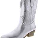 Nine West Women's Yodown,Silver, Size 6.5M
