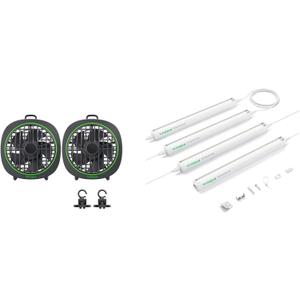 VIVOSUN AeroWave D4 and T5 Linear Grow Lights, 1ft 5000K Full Spectrum LED Grow Light Strip for Indoor Growing, Plant Lights SGS Compatible