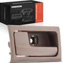 A-Premium Front or Rear Left Driver Side Interior Door Handle Compatible with Ford Crown Victoria 2003-2004 & Mercury Grand Marquis 2003-2004, Marauder 2003-2004, Brown(Parchment)