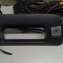 Rear View Backup Camera w/Tailgate Handle Compatible with 2007-2013 Silverado/Sierra 1500 2500HD 3500HD w/Keyhole, Backup Camera Kit, 170 Wide-Angle Lens, Black Outer Shell