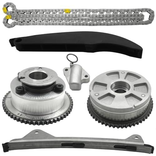 24350-2E700 Timing Chain Kit w/VVT Gear for Hyundai Elantra 2.0 2017-2020,Kona 2.0L 2018-2021,for Veloster 2.0L 2019-2021,for Kia Forte 2.0 17-2022, Forte 5 2.0 L 2017 2018 243212E010 Timing kit