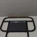 Bed Side Rail for Adjustable Bed, Screw Into Wooden Board Only, 17 inch Height for Mattress Less Than 10 Inches, 1 pc