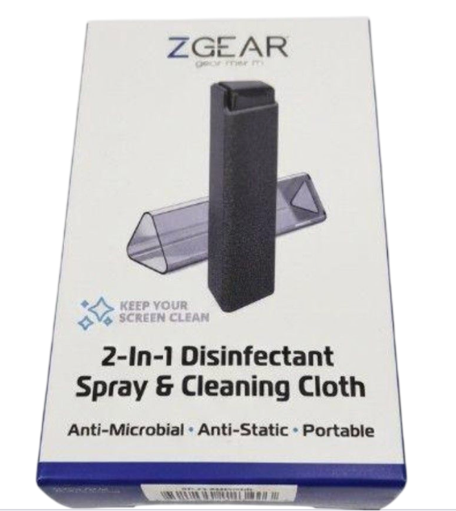 2-in-1 Disinfectant Spray, 2 Pack