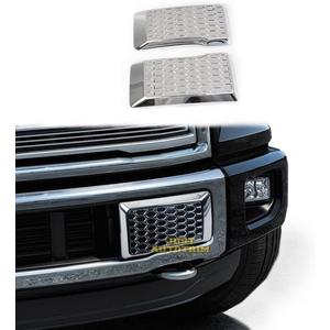 Front Bottom Bumper Moulding Chrome Cover trims Kit for 2015 2016 2017 Ford F150 F-150 Accessories