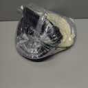 Pop Up Laundry Hamper 2 Section, Collapsible Laundry Basket with Carry Handles for Home, Laundry Room, Bedroom, Dorm, RV Travel (Black & Beige - 2 Compartments)