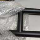 Handrail for Outdoor Grab Bar Frossvt Wall Mount Handrail, 25.8'' Garage, Porch, Garden 1 to 3 Steps Stairs Black