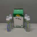 Dr. Brown's AntiColic Options+ Narrow Glass Baby Bottle with Level 1 Slow Flow Nipple, BPAFree, 8 oz/250 mL, 0m+, 4Pack 