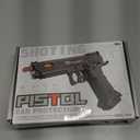 Soft Bullet Toy Gun with Shell Ejecting,Fidget Toy Gun with 120 Soft Bullets, 18 Shells and 2 Magazines,Christmas Birthday Gifts for Boys Kids Adult Age 8+(Black)