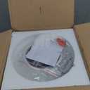 Industrial Black Matte Light Fixtures Ceiling Mount, with Frosted Glass Shades Semi Flush Mount Ceiling Light, for Hallway Fixtures Kitchen, Foyer