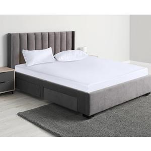 Bedding Waterproof Mattress Protector Queen Size, Premium Terry Mattress Cover, Queen (White)