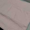 WINLIFE 100% Cotton Quilted Pillow Sham Floral Printed Pillow Cover (Standard, Dusty Pink) (26" x 20" (Pack of 2))