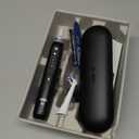 Oral-B Rechargeable Electric Toothbrush, iO5 Limited Deep Clean & Whiten, 5 Cleaning Modes, Visual Pressure Sensor to Protect Gums, Travel Case, 3 Brush Heads, Black