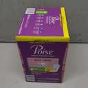 Poise Daily Liners, Incontinence Panty Liners for Bladder Leaks, 2 Drop Very Light Absorbency, Regular Length, 126 Count of Pantiliners, Packaging May Vary