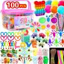 160 pcs Fidget Toys Pack, Party Favors For Kids 8-12 Mini Autism Sensory Toy Goodie Bag Pinata Stuffers Treasure Box School Prizes Birthday Party Supplies Halloween Treat Xmas Gifts For Boys Girls 4-8