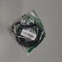 GLS Audio Instrument Cable - Amp Cord for Bass & Electric Guitar - Straight to Right Angle 1/4 Inch Instrument Cable - Black/Grey Braided Tweed, 6 Ft