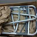 Medline Lightweight Junior/Lower Height Folding Walker with 5 Wheels