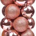 Emopeak Christmas Balls Ornaments for Xmas Christmas Tree - 2.36 Inch Shatterproof