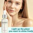 Dry Oil, Body Glitter Oil Liquid Highlighter, Fast-Absorbing Face Brighten, Beauty Glowing Oils, Makeup Sparkle Shine Long Lasting Moisturizing (1PCS)