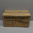 Elite Gourmet ECT3200 2Slice, 1 Long Slot, Slim Toaster, Reheat, 6 Toast Settings, Defrost, Cancel Functions, Builtin Warming Rack, Extra Wide Slots for Bagels Waffles, Stainless Steel & Black