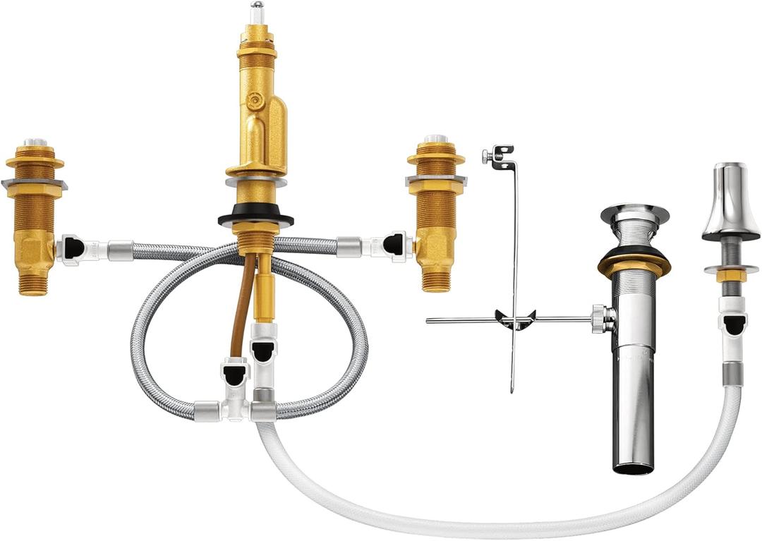 Moen M-PACT Widespread Bidet Rough-In Valve, 1/2-Inch IPS, 9265