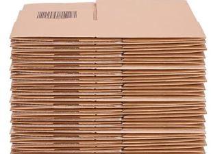 2' X 8" Brown Boxes, 35 Count
