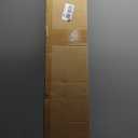 Artificial Ficus Tree Indoor 5ft, Large Potted Faux Tree with Realistic Silk Leaves & Trunk for Home Office, Living Room Corner Decor (White Green)