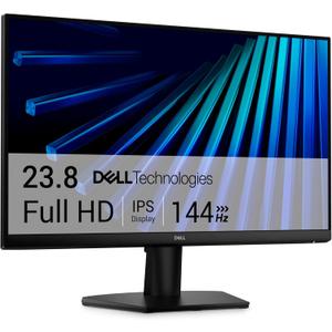 Dell 24 Monitor - SE2426H - 23.8-inch FHD (1920x1080) 144Hz 1ms Display, in-Plane Switching (IPS) Technology, AMD FreeSync, TV 3-Star 2X HDMI, Tilt