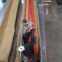 DEXSO Engine Support Bar 1100 Lbs Capacity Engine Transverse Bar Engine Hoist 2 Point Lift Holder Hoist Dual Hooks, Engine Hoist for Home Garages & Auto Repair Shop