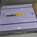 JANUA Pilates Board - Pilates Reformer Set, Multi-Purpose Foldable Pilates Reformer Board for Home, 5 in 1 Pilates Sliding Board (Purple)