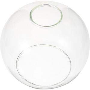 Clear Glass Globe Pendant Light Shade Replacement 5.91 Inch Round Cover Lamp Shade for E27 Bulb Fixtures Transparent Glass Lampshade for Home and Cozy Lighting, 3 Pack